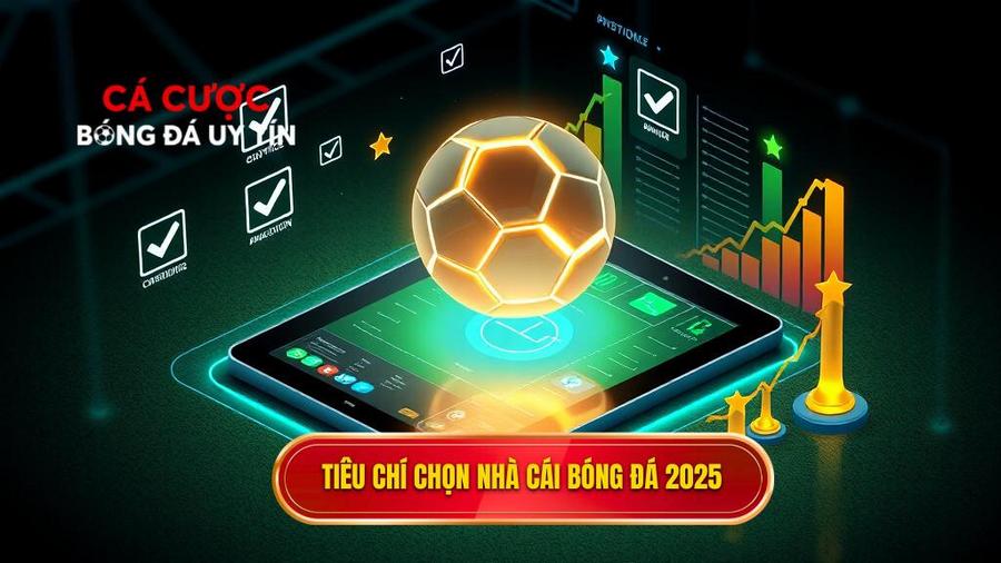 Tiêu chí chọn nhà cái bóng đá 2025