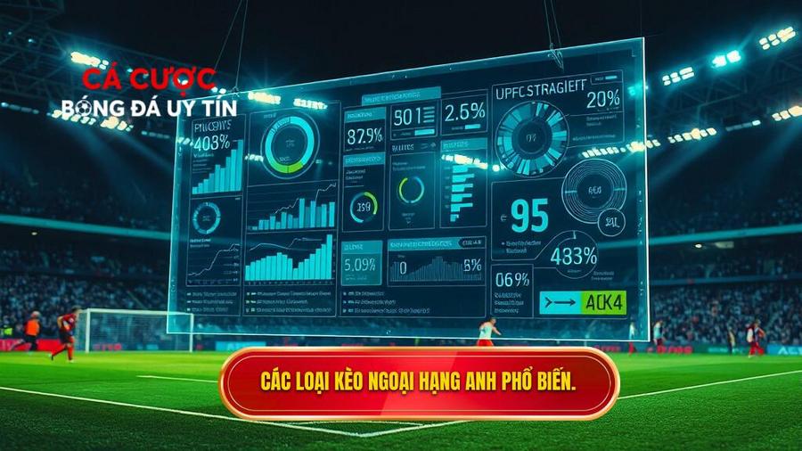 Các loại kèo Ngoại hạng Anh phổ biến.