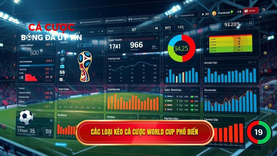 Các loại kèo cá cược World Cup phổ biến