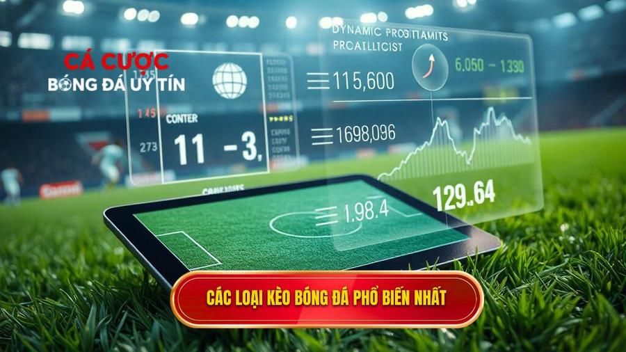 Các loại kèo bóng đá ăn tiền phổ biến nhất hiện nay
