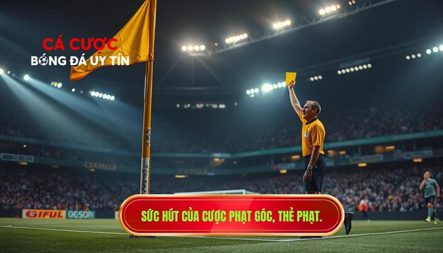 2. Sức hút của cược phạt góc, thẻ phạt.