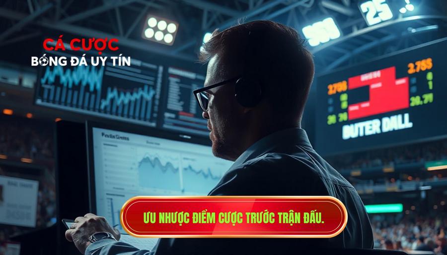 2. Ưu nhược điểm cược trước trận đấu.