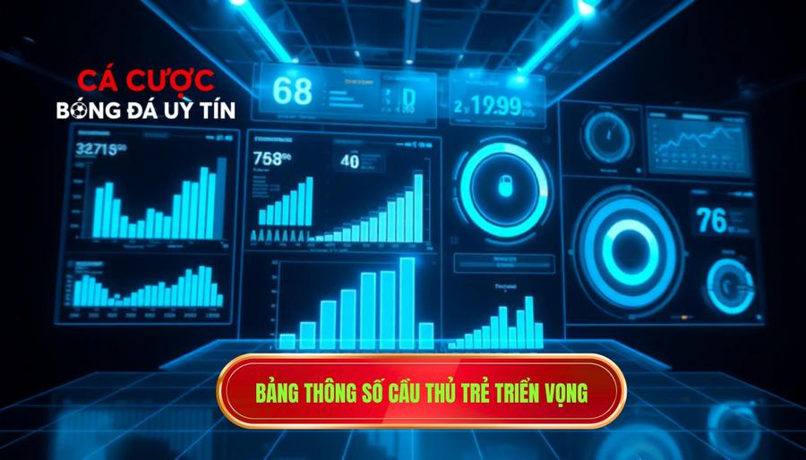 Bảng so sánh thông số các cầu thủ trẻ triển vọng